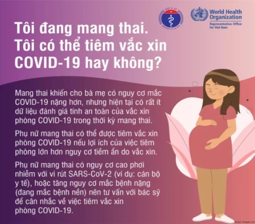 Phụ nữ đang mang thai có nên tiêm vaccine COVID-19 không?